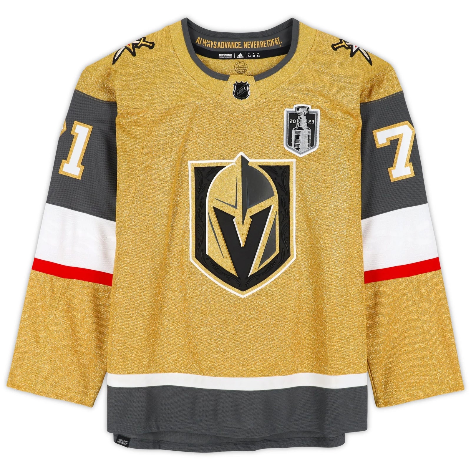 William Karlsson Signed Vegas Golden Knights Jersey | 2023 Stanley Cup Final Patch