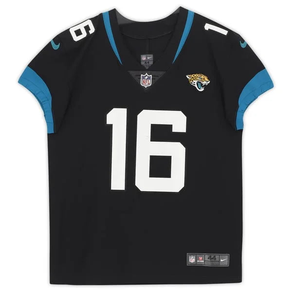 Trevor Lawrence Signed Jacksonville Jaguars Black Nike Elite Jersey | WJRSYLA0114