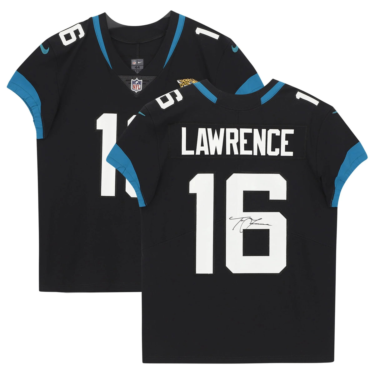 Trevor Lawrence Signed Jacksonville Jaguars Black Nike Elite Jersey | WJRSYLA0114