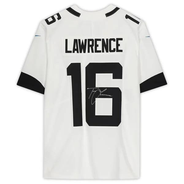 Trevor Lawrence Signed Jaguars Jersey | Nike Limited White | WJRSYLA0119