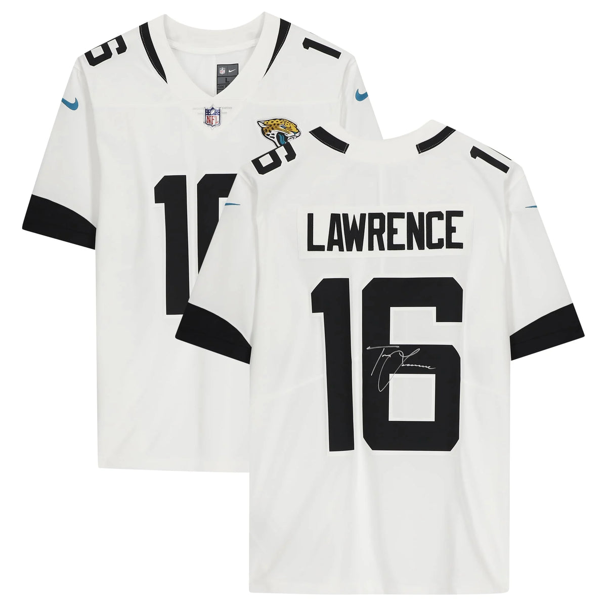 Trevor Lawrence Signed Jaguars Jersey | Nike Limited White | WJRSYLA0119