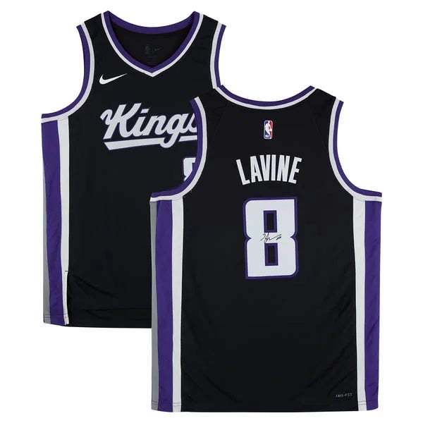 Zach LaVine Signed Sacramento Kings Jersey | 2023-24 Nike Icon | WJRSYLA0196