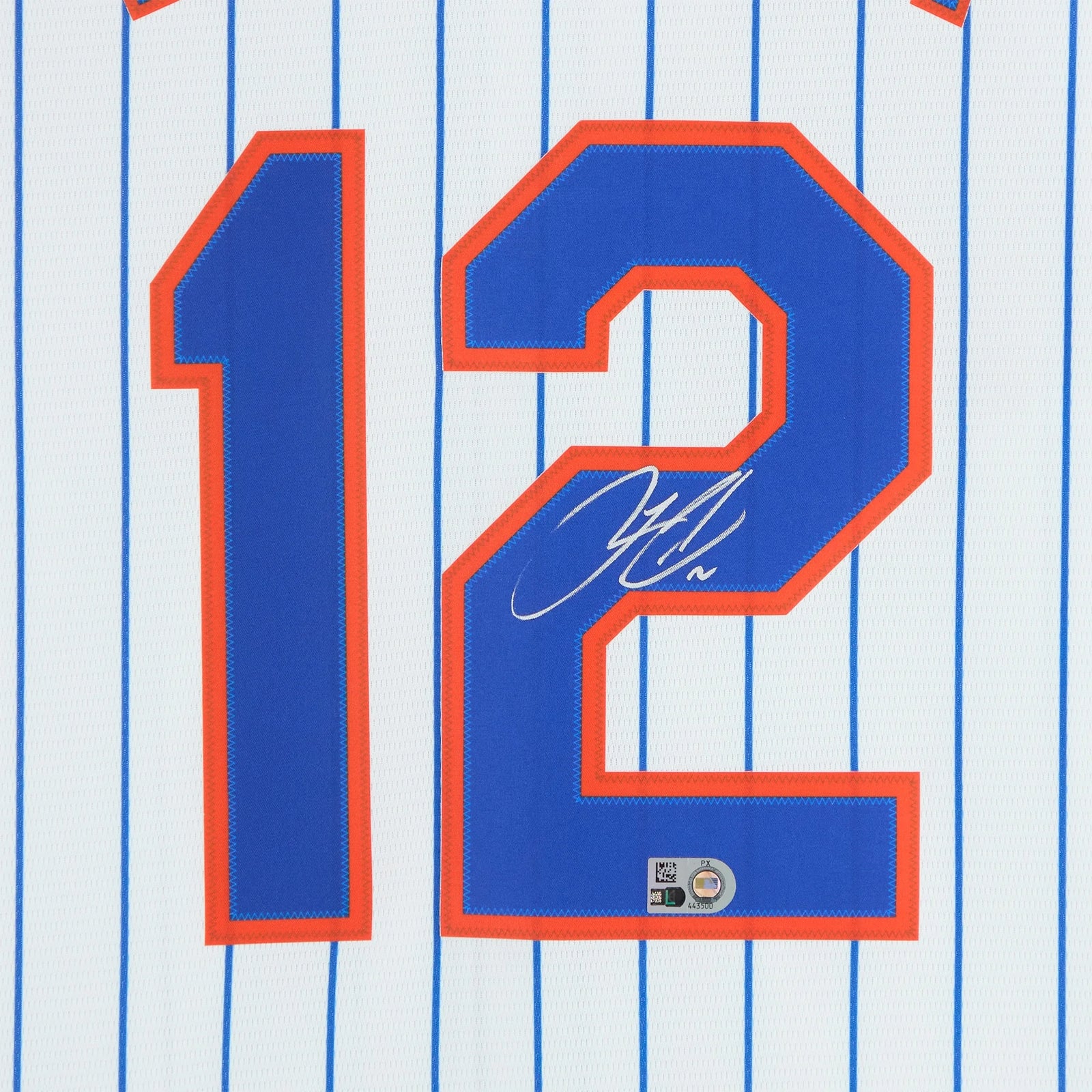 Francisco Lindor Signed Mets White Nike Jersey | MLB Authenticated