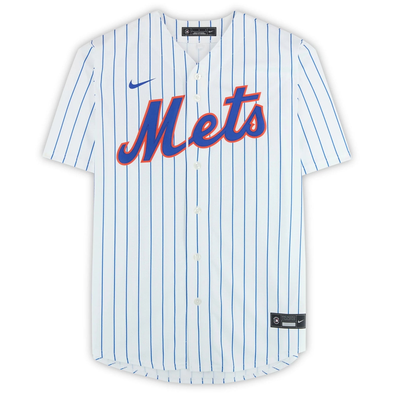 Francisco Lindor Signed Mets White Nike Jersey | MLB Authenticated