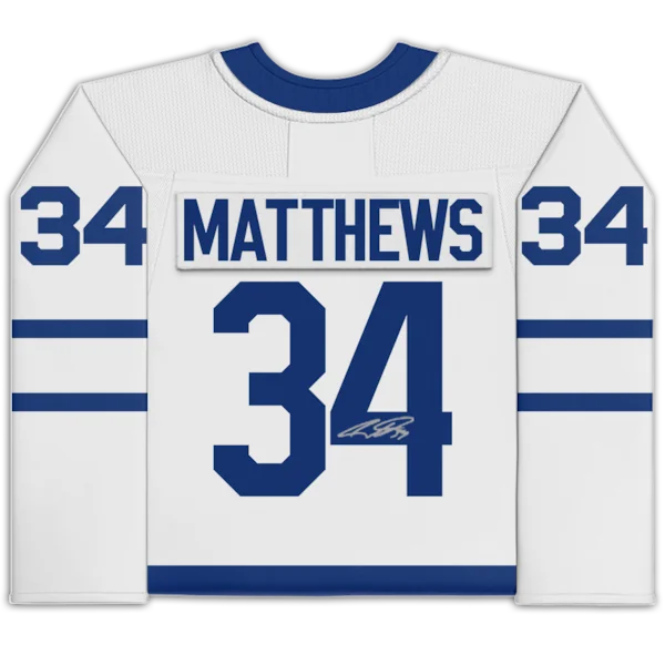 Auston Matthews Signed Toronto Maple Leafs Jersey | White Breakaway