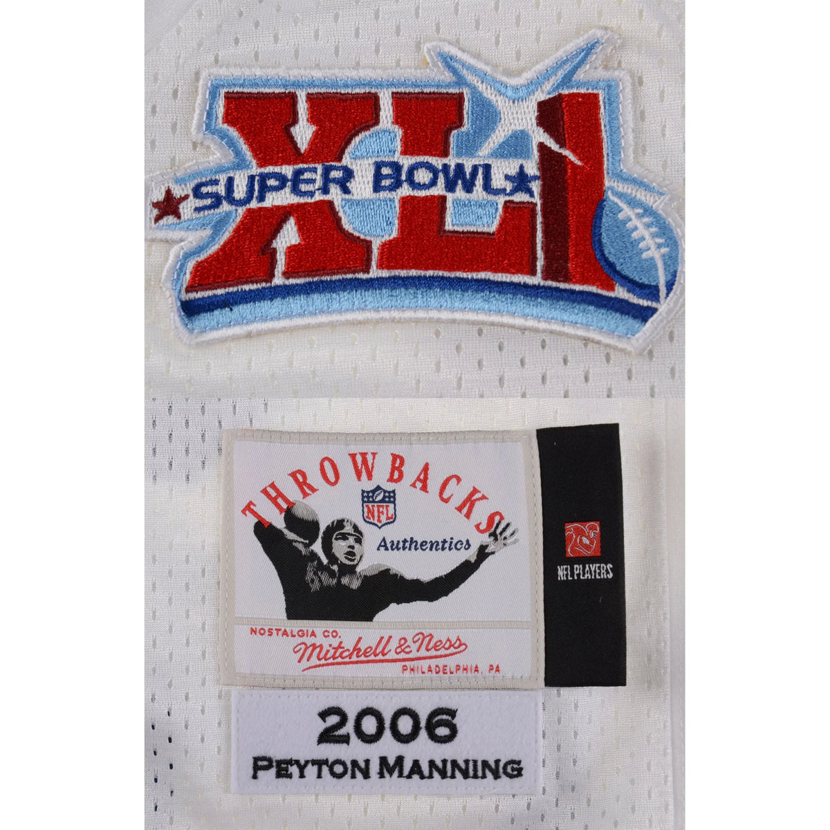 Peyton Manning Signed Indianapolis Colts Jersey | 2006 Super Bowl Patch | WJRSYMA0258