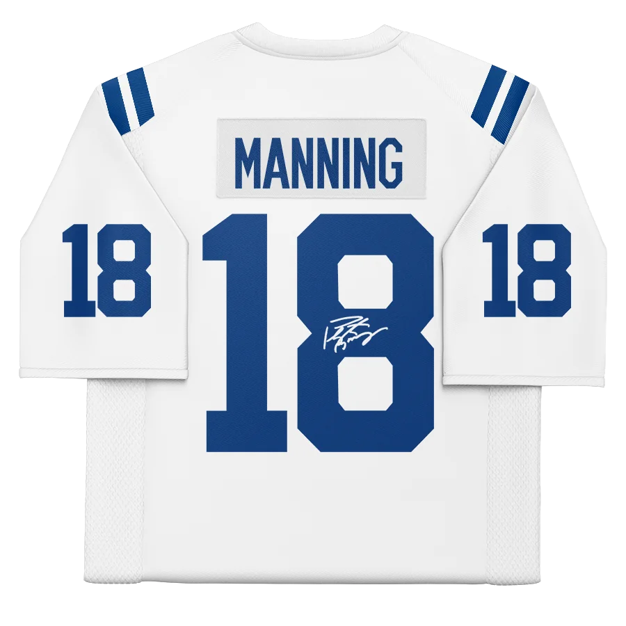 Peyton Manning Signed Indianapolis Colts Jersey | 2006 Super Bowl Patch | WJRSYMA0258