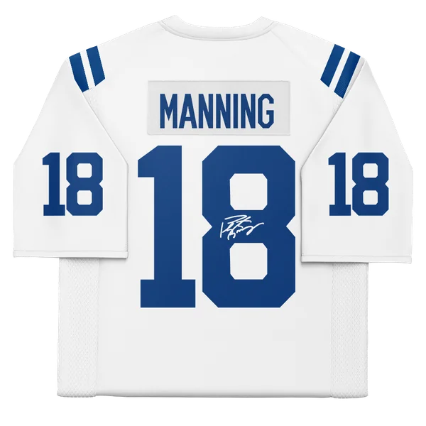 Peyton Manning Signed Indianapolis Colts Jersey | 2006 Super Bowl Patch | WJRSYMA0258