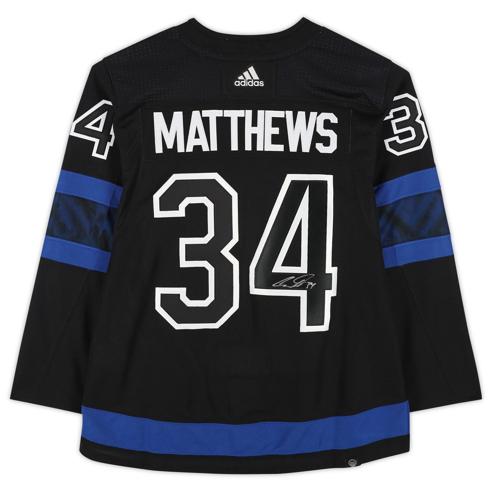 Auston Matthews Signed Toronto Maple Leafs Black Alternate Jersey | Authenticated