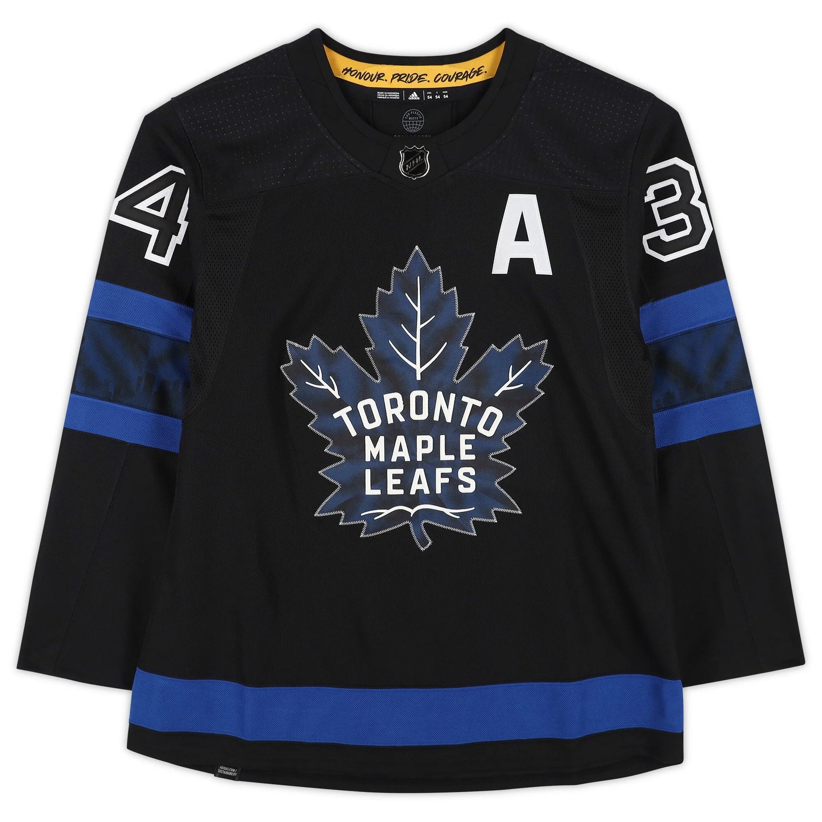 Auston Matthews Signed Toronto Maple Leafs Black Alternate Jersey | Authenticated