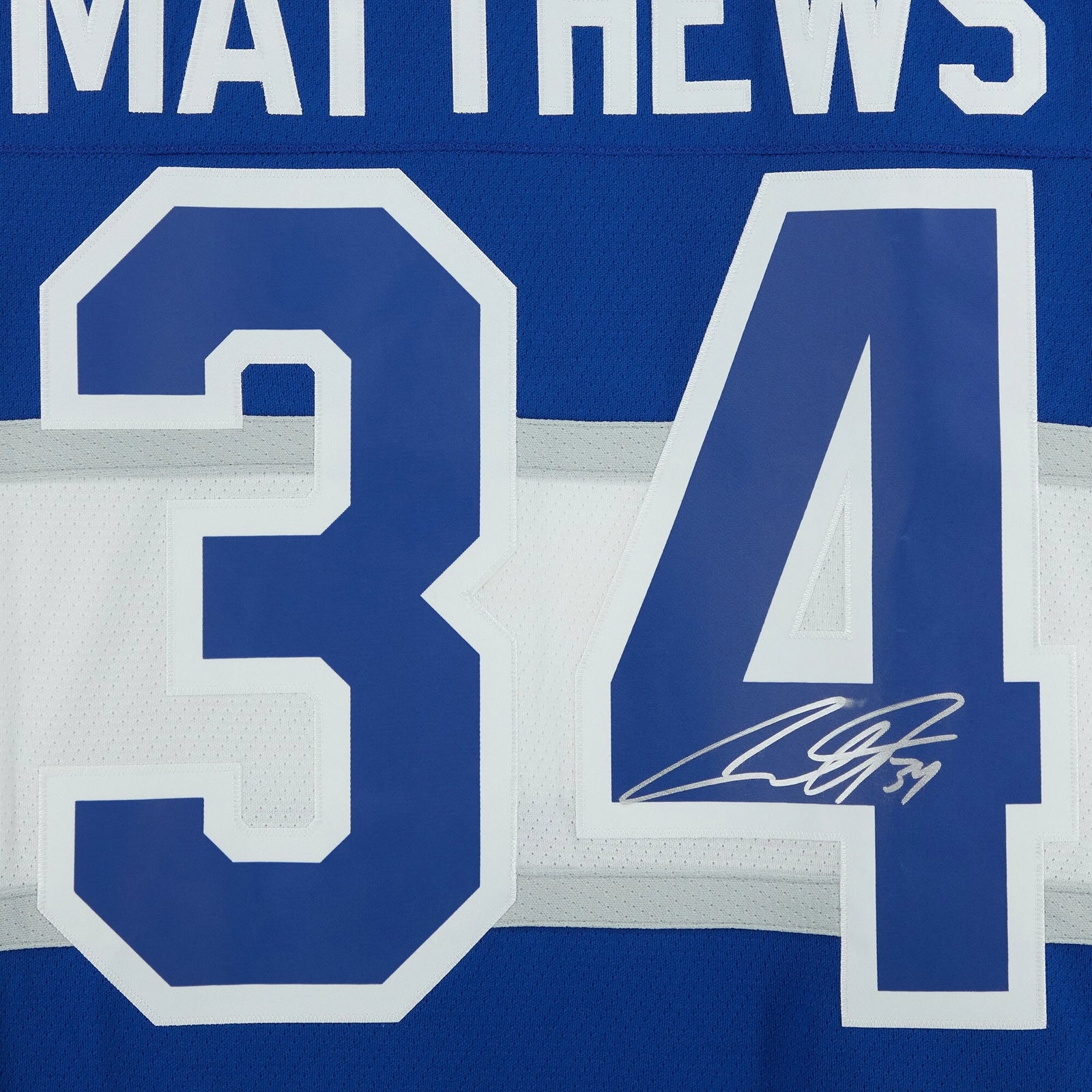 Auston Matthews Signed 2017 NHL Centennial Classic Jersey | Toronto Maple Leafs