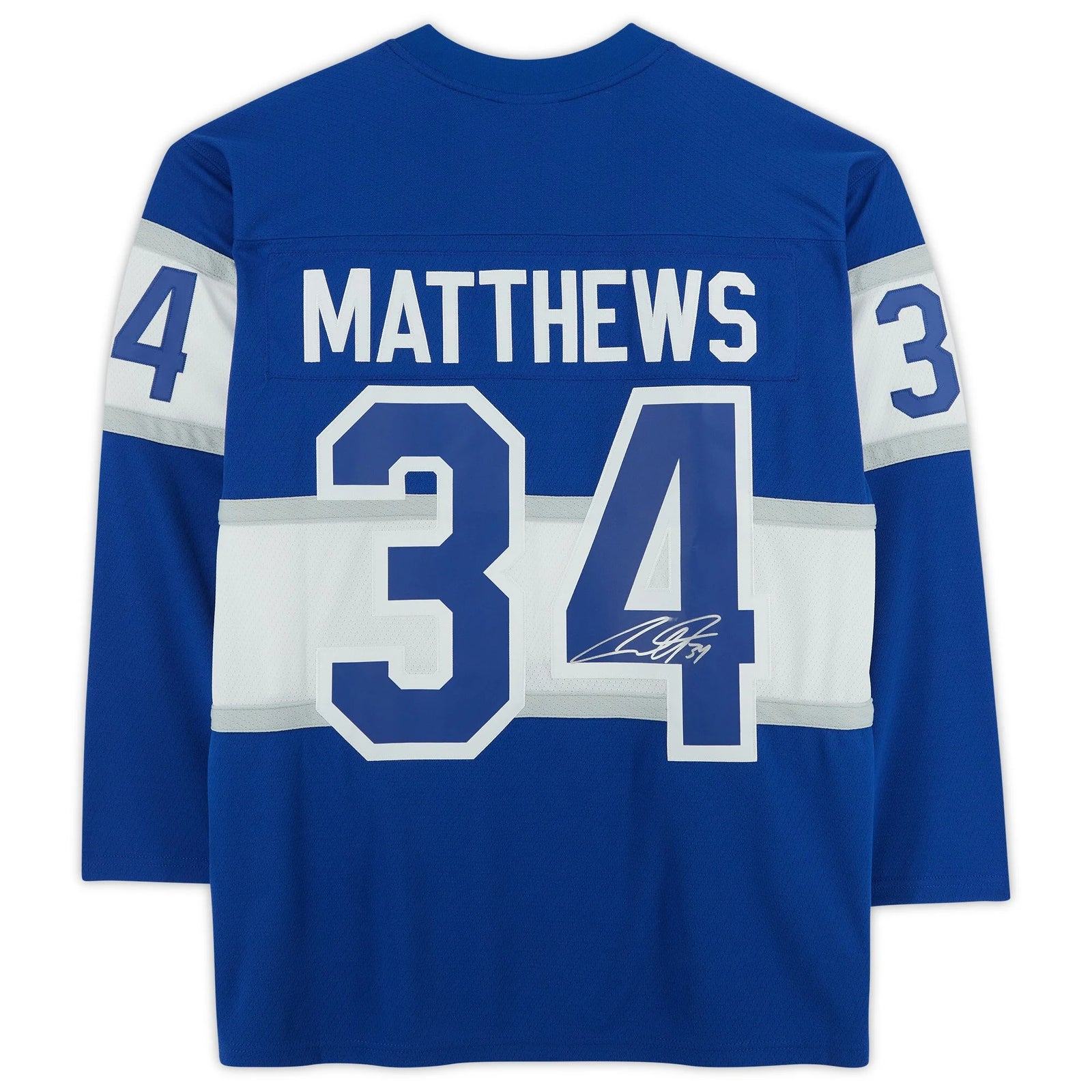Auston Matthews Signed 2017 NHL Centennial Classic Jersey | Toronto Maple Leafs