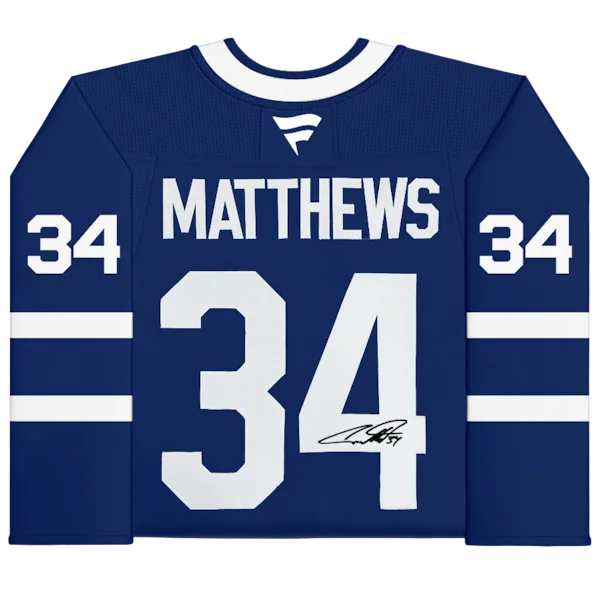 Auston Matthews Signed Toronto Maple Leafs Blue Jersey | Authenticated