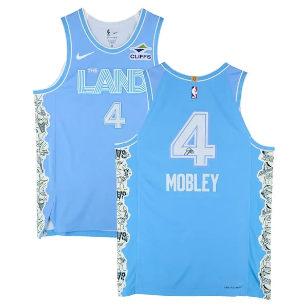Evan Mobley Signed Cavaliers 2024-25 City Edition Jersey | Authenticated