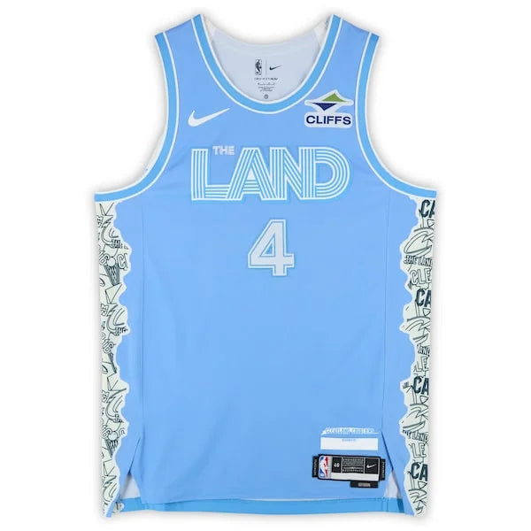 Evan Mobley Signed Cavaliers 2024-25 City Edition Jersey | Authenticated