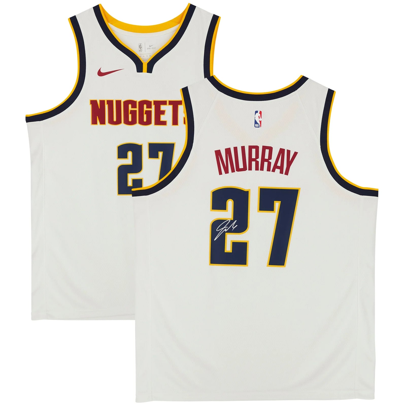 Jamal Murray Signed Denver Nuggets Nike Jersey | 2021 Association Edition