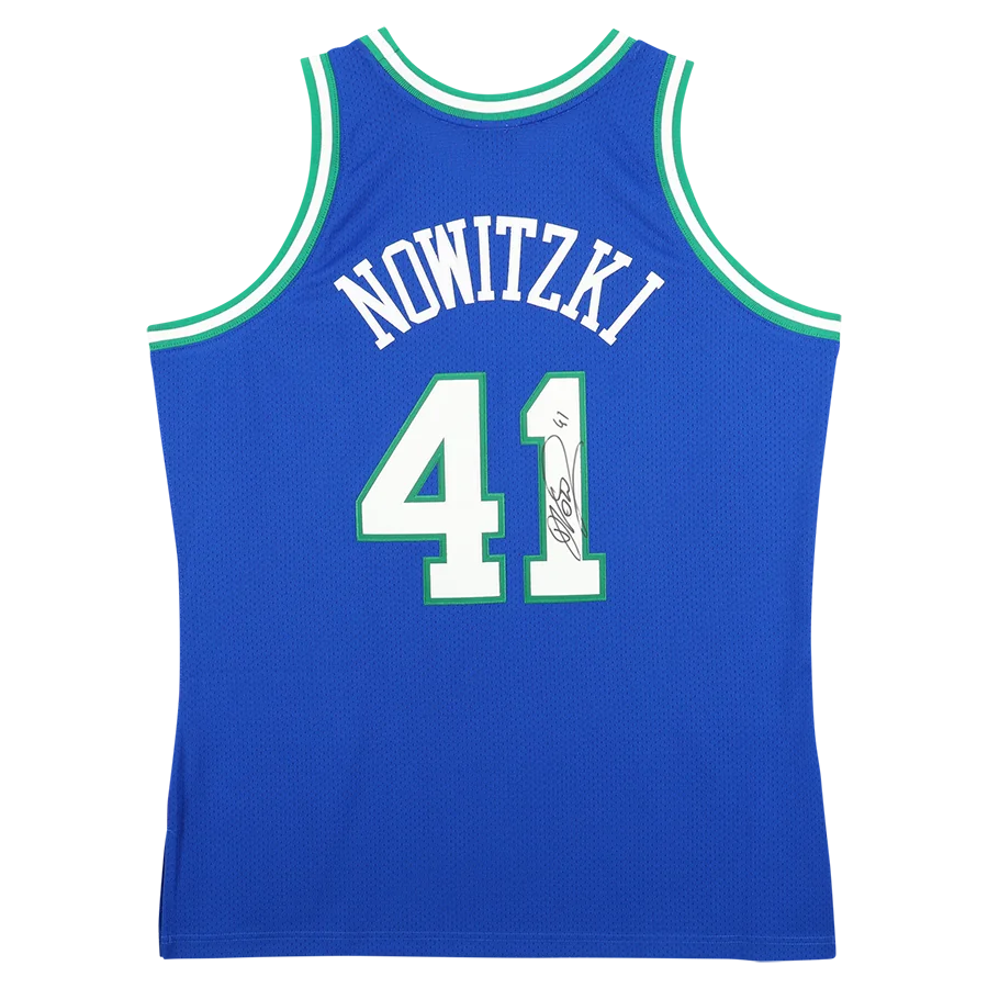 Dirk Nowitzki Signed Dallas Mavericks 1998 Jersey | Authenticated