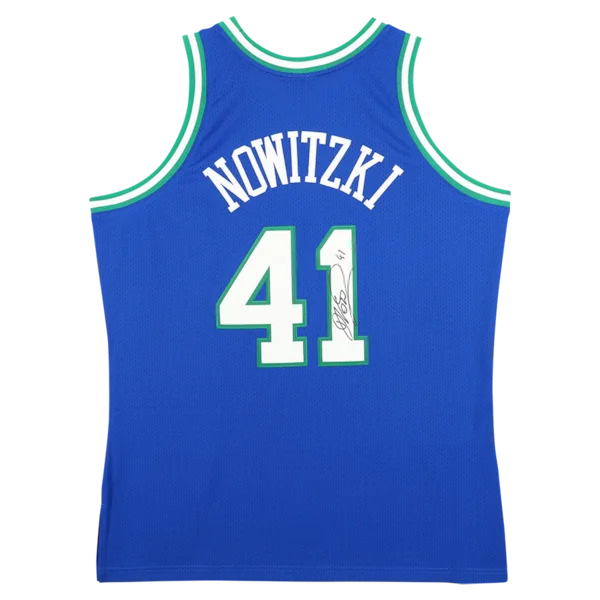 Dirk Nowitzki Signed Dallas Mavericks 1998 Jersey | Authenticated