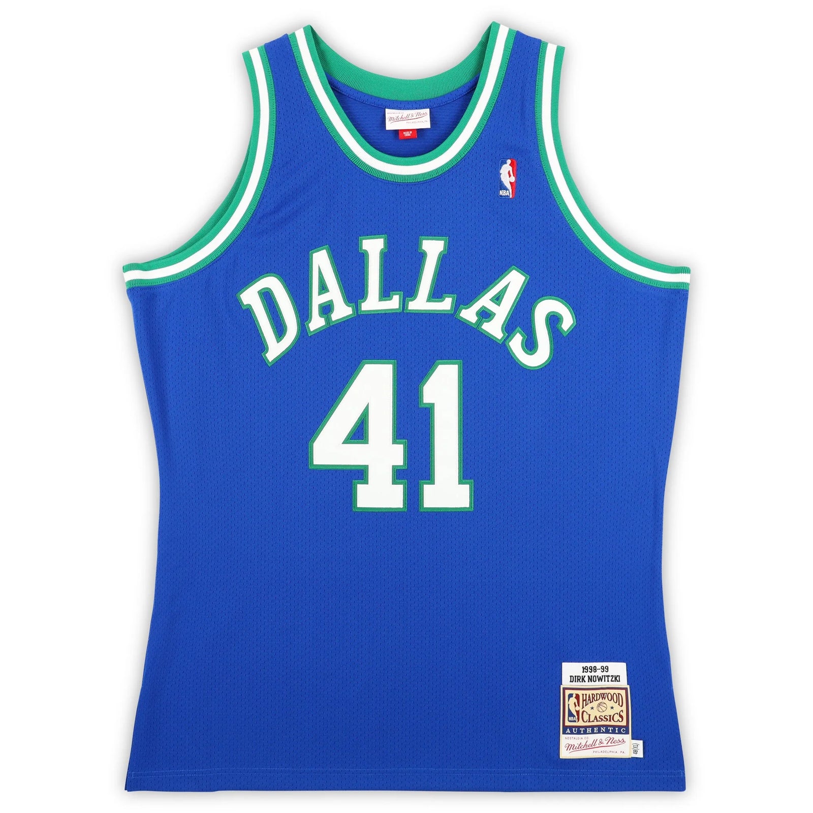 Dirk Nowitzki Signed Dallas Mavericks 1998 Jersey | Authenticated