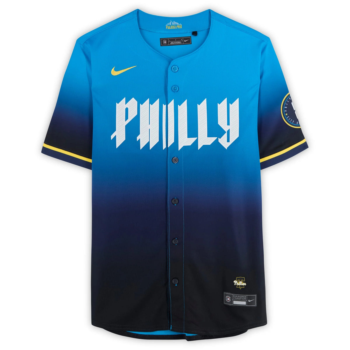 Aaron Nola Signed Philadelphia Phillies City Connect Jersey | Limited | WJRSYNO0092