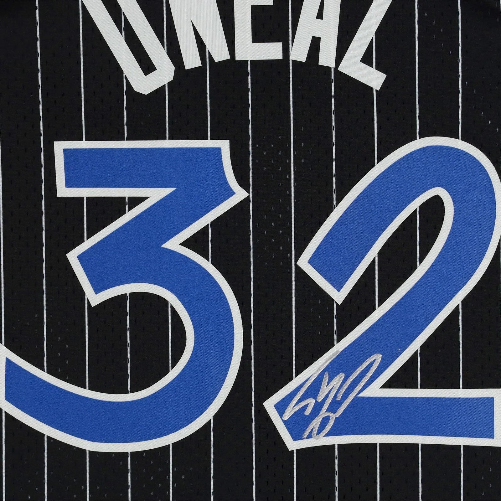 Shaquille O'Neal Signed Orlando Magic Jersey | Mitchell & Ness Black Pinstripe
