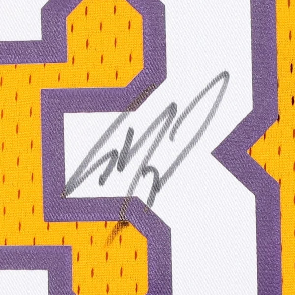 Shaquille O'Neal Signed Lakers Gold Jersey | 1999-00 Harwood Classic