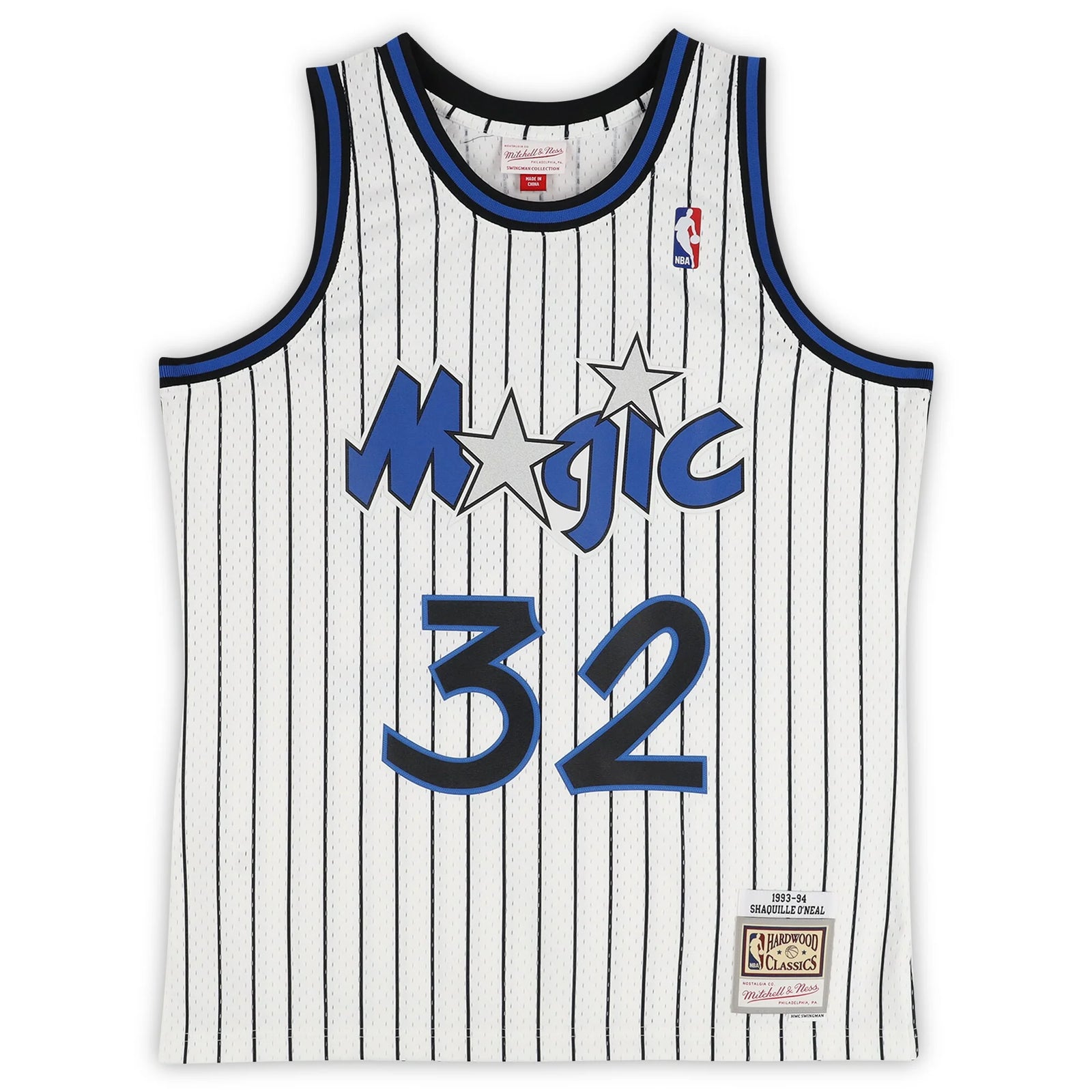 Shaquille O'Neal Signed Orlando Magic 1993-94 Mitchell & Ness Jersey | Authenticated