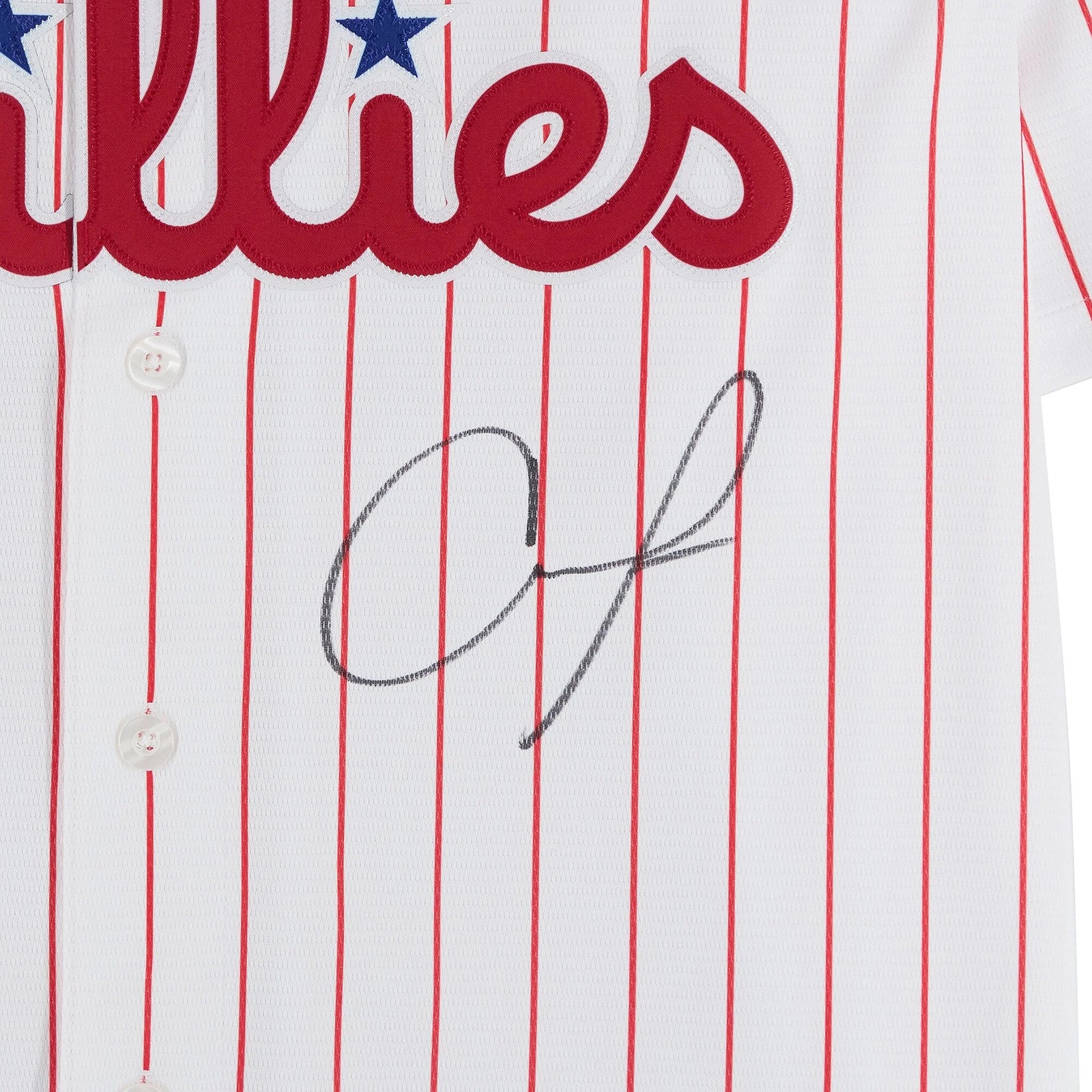 Andrew Painter Signed Philadelphia Phillies Jersey | White Nike Replica