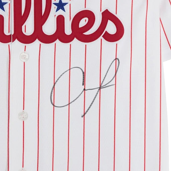 Andrew Painter Signed Philadelphia Phillies Jersey | White Nike Replica