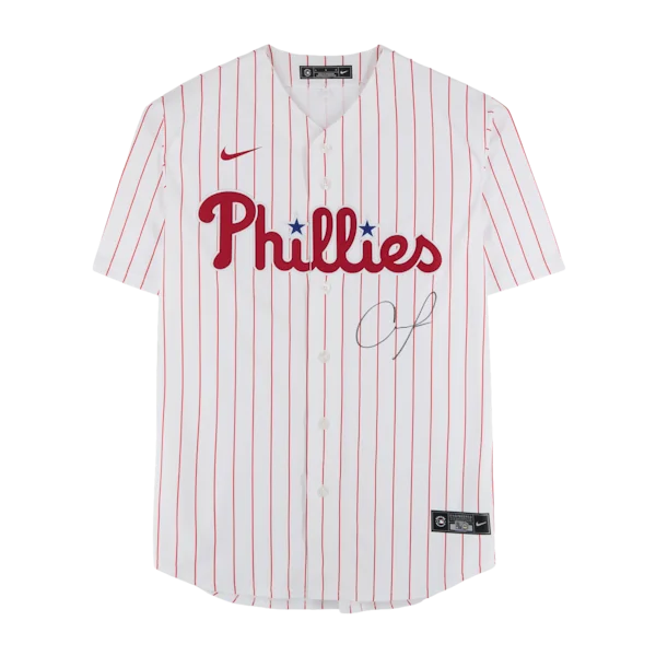 Andrew Painter Signed Philadelphia Phillies Jersey | White Nike Replica