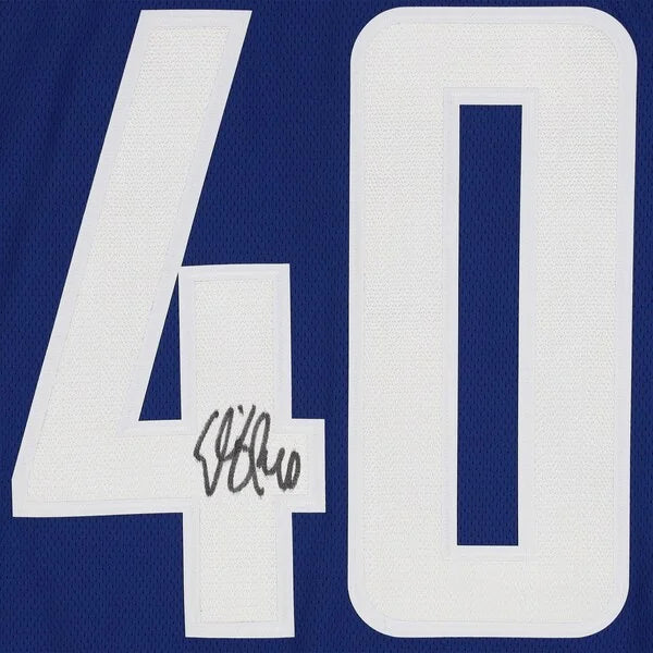 Elias Pettersson Signed Vancouver Canucks Blue Jersey | Authenticated