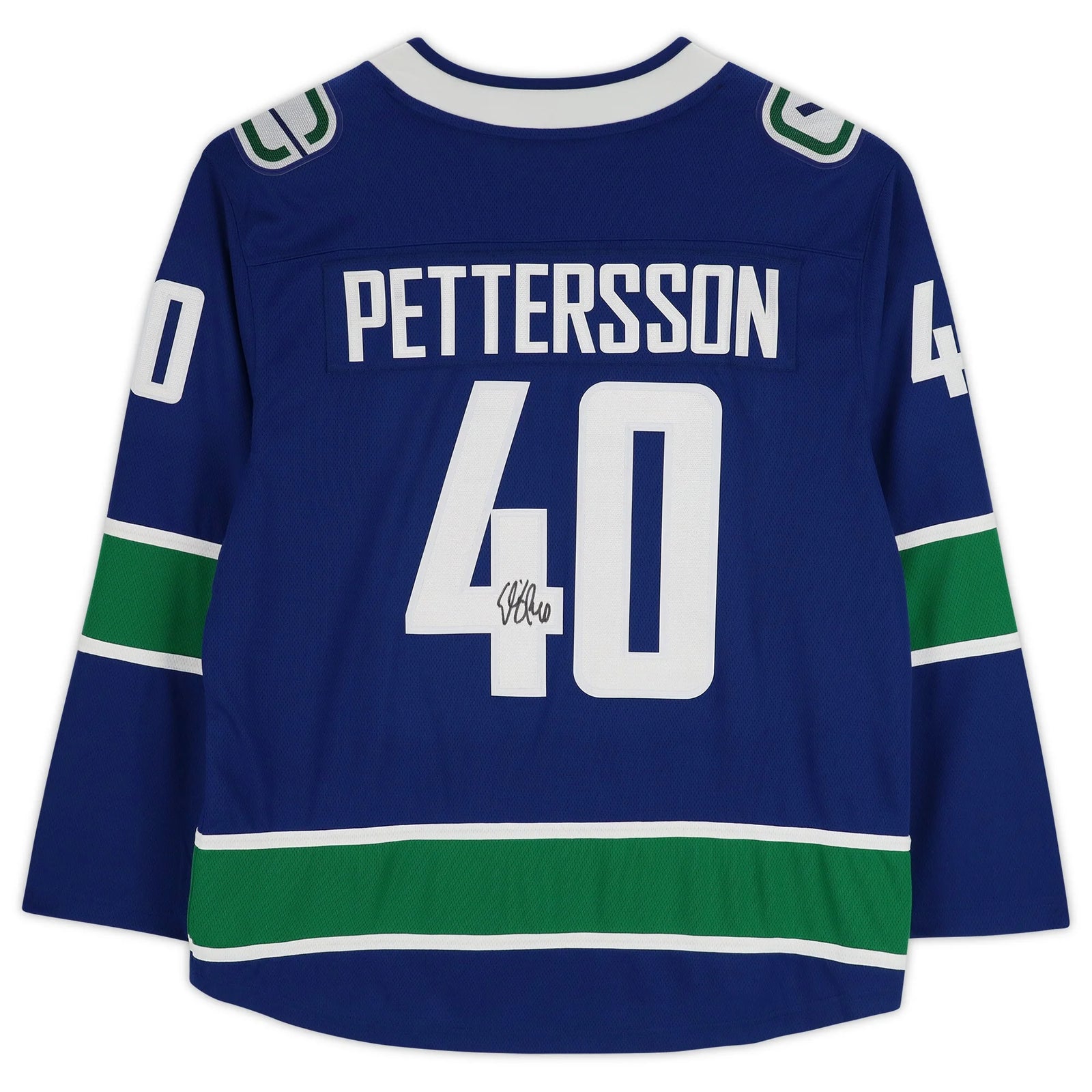 Elias Pettersson Signed Vancouver Canucks Blue Jersey | Authenticated