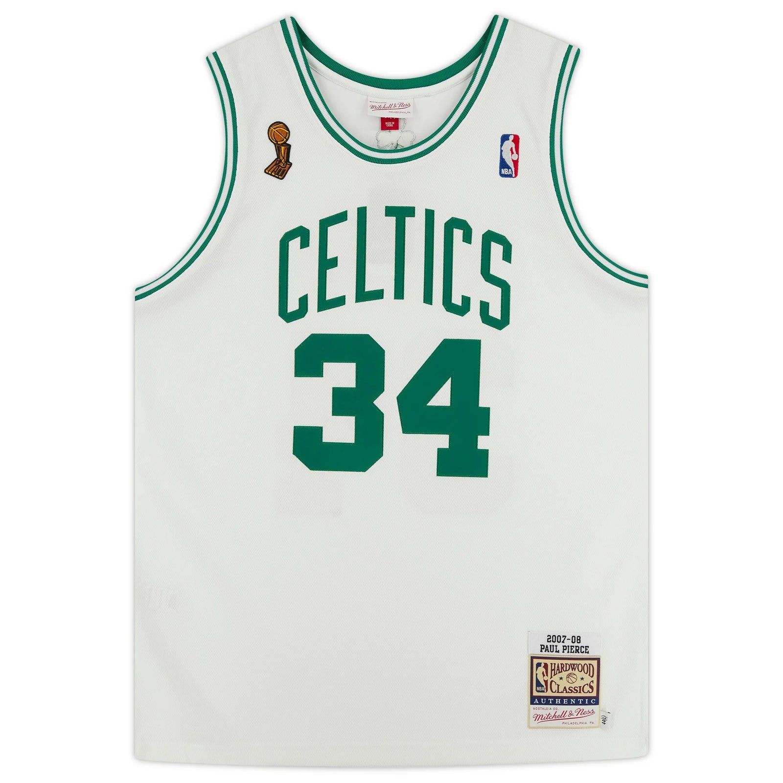 Paul Pierce Signed Boston Celtics Jersey | Mitchell & Ness 2007-2008