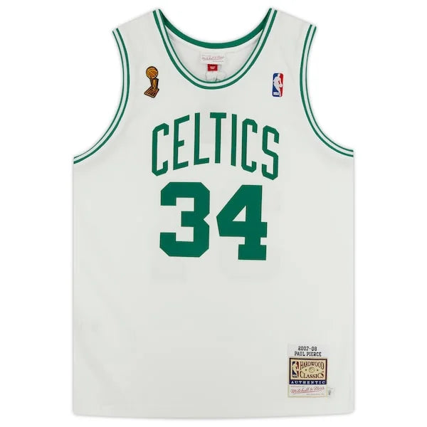 Paul Pierce Signed Boston Celtics Jersey | Mitchell & Ness 2007-2008