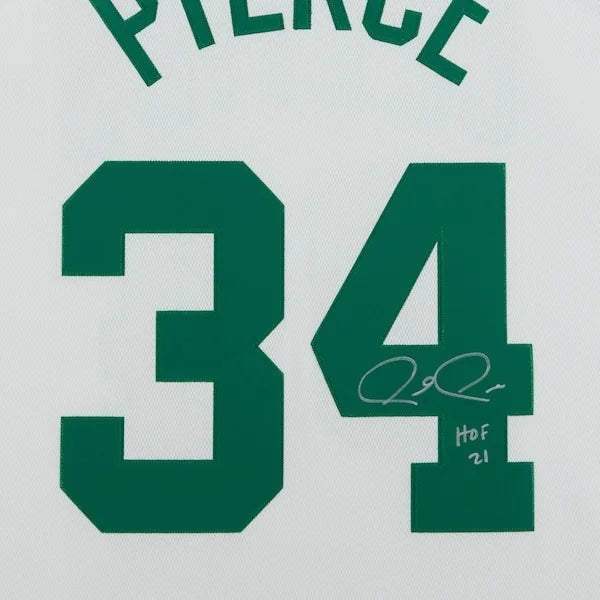 Paul Pierce Signed Boston Celtics Jersey | Mitchell & Ness 2007-08 HOF 21