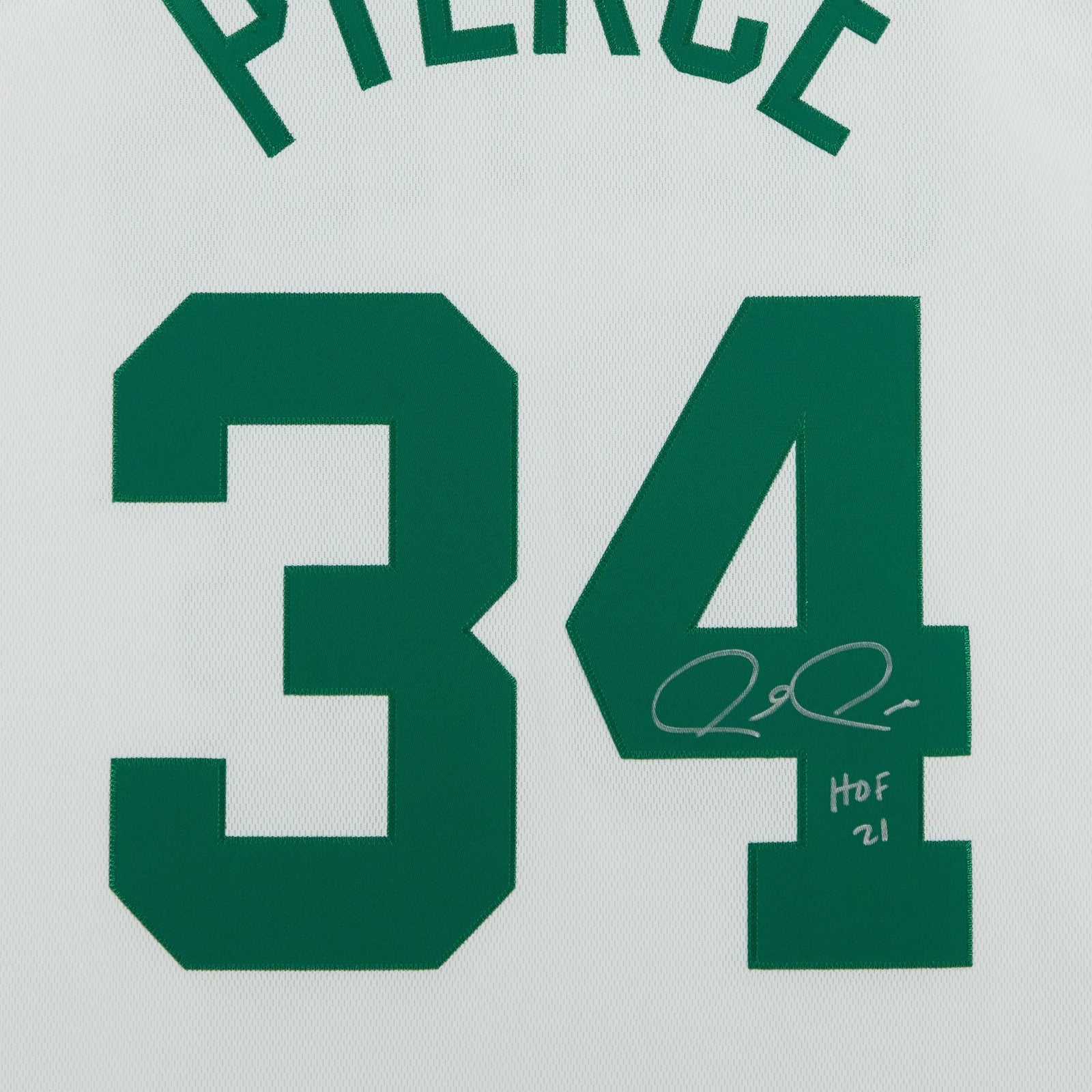 Paul Pierce Signed Boston Celtics Jersey | Mitchell & Ness 2007-08 HOF 21