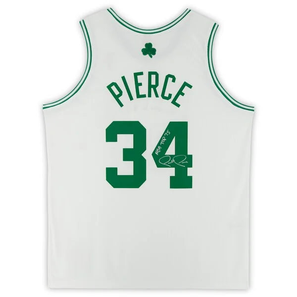 Paul Pierce Signed Boston Celtics Jersey | 2007-2008 Mitchell & Ness with NBA Top 75 Inscr