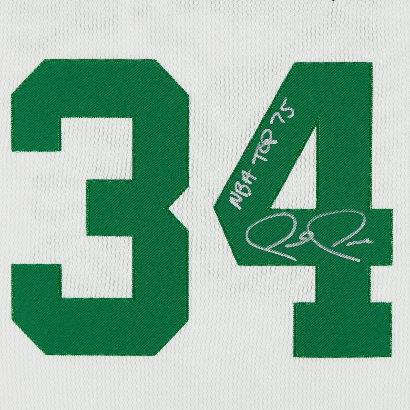 Paul Pierce Signed Boston Celtics Jersey | 2007-2008 Mitchell & Ness with NBA Top 75 Inscr