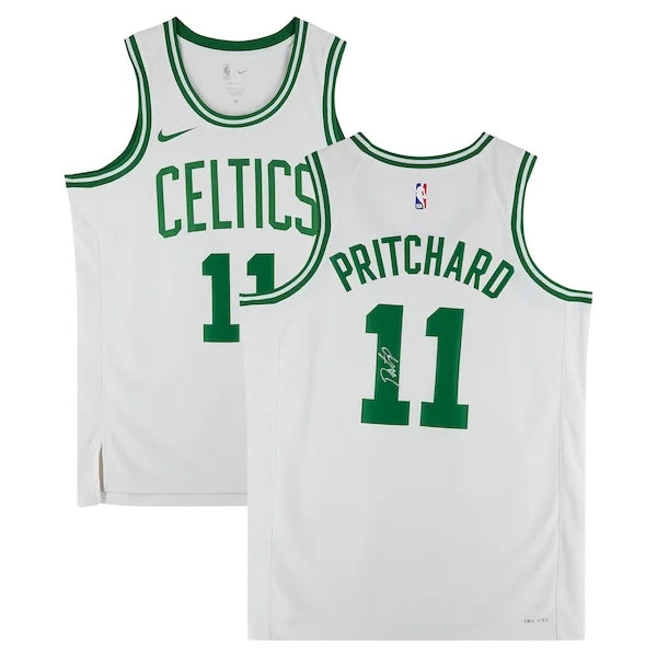 Payton Pritchard Signed Boston Celtics Jersey | 2025-26 White Association