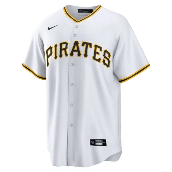 Bryan Reynolds Pittsburgh Pirates Jersey | White Nike Replica | WJRSYRE0104