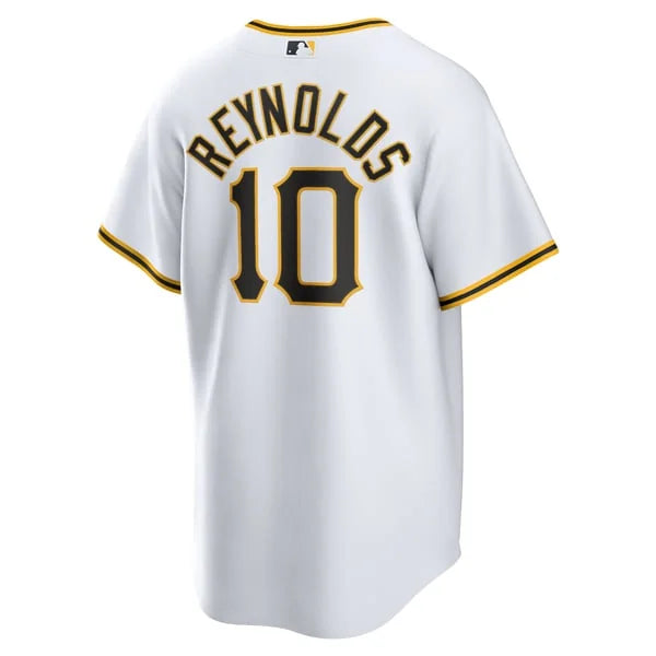 Bryan Reynolds Pittsburgh Pirates Jersey | White Nike Replica | WJRSYRE0104
