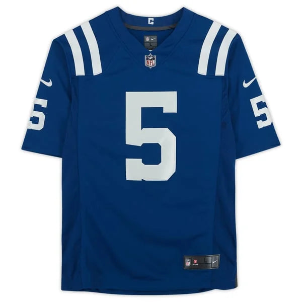 Anthony Richardson Signed Indianapolis Colts Blue Nike Limited Jersey | WJRSYRI0185