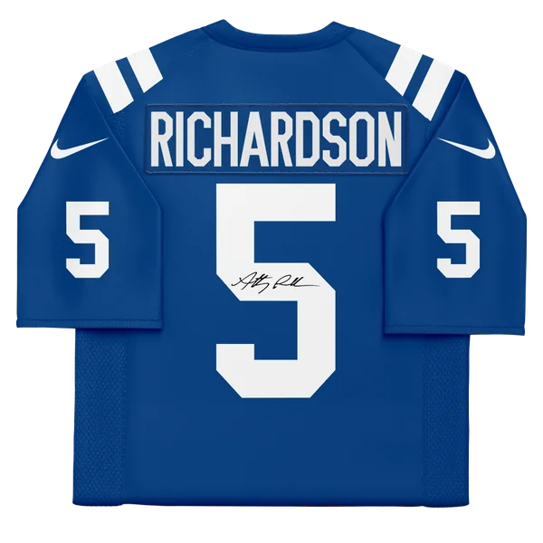 Anthony Richardson Signed Indianapolis Colts Blue Nike Limited Jersey | WJRSYRI0185