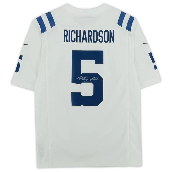 Anthony Richardson Signed Colts White Nike Limited Jersey | Authenticated | WJRSYRI0186