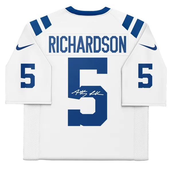 Anthony Richardson Signed Colts White Nike Limited Jersey | Authenticated | WJRSYRI0186