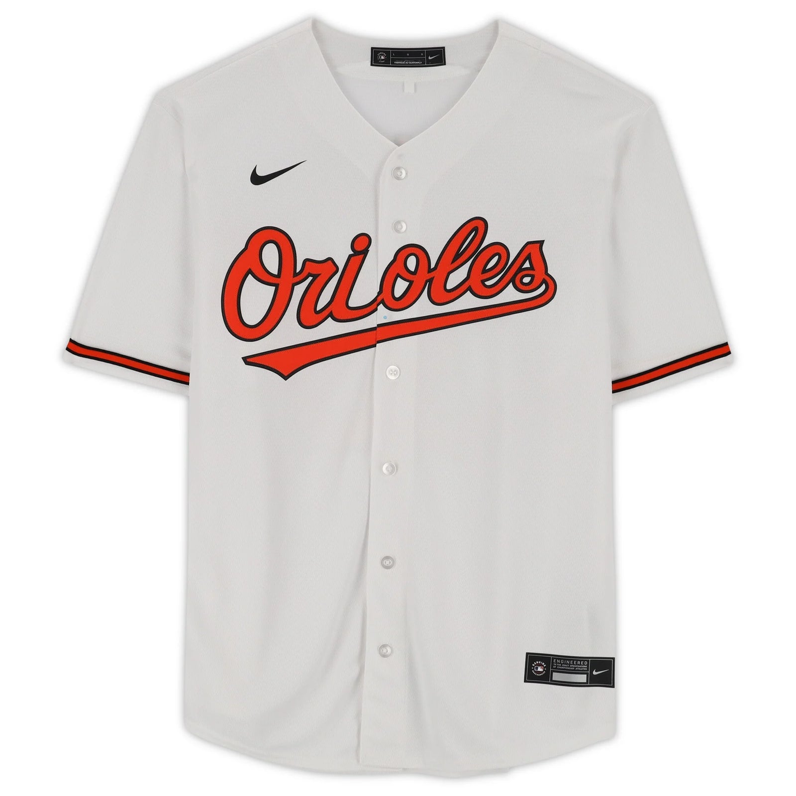 Grayson Rodriguez Signed Baltimore Orioles Jersey | White Nike Replica