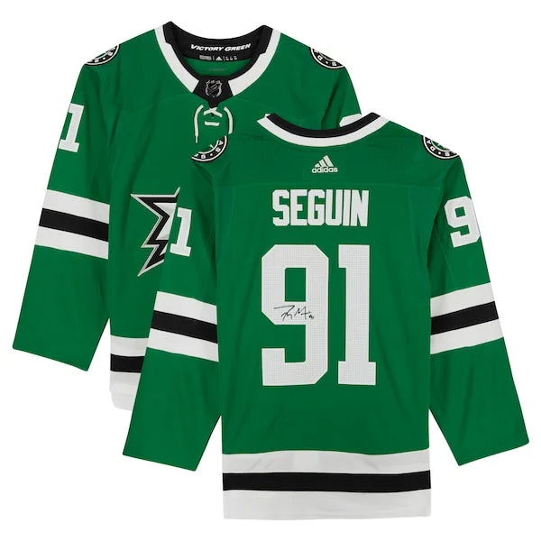 Tyler Seguin Signed Dallas Stars Green Adidas Jersey | Authenticated