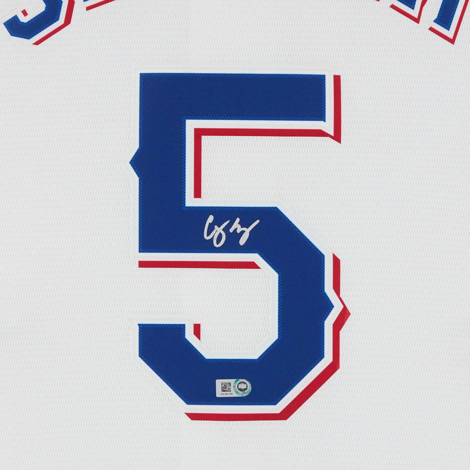 Corey Seager Signed Texas Rangers Jersey | White Nike Replica