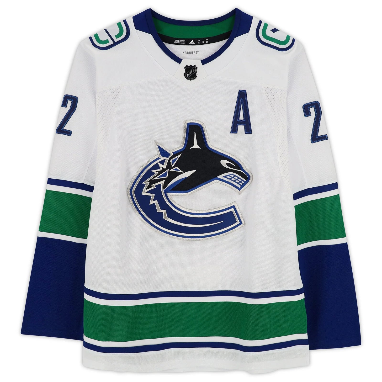 Daniel Sedin Signed Vancouver Canucks Jersey | White Adidas Authentic