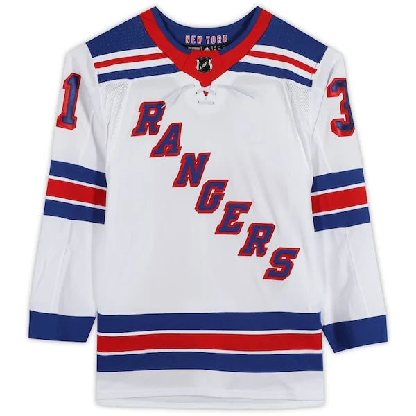 Igor Shesterkin Signed New York Rangers White Jersey | Authenticated